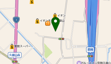 CHARGESPOT(チャージスポット)au Style イオンモール久御山の地図画像
