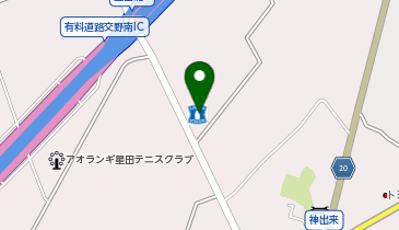 CHARGESPOT(チャージスポット)ローソン 交野星田北五丁目店の地図画像