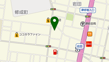 CHARGESPOT(チャージスポット)ファミリーマート 津岩田町店の地図画像