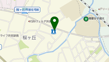 CHARGESPOT(チャージスポット)ローソン 春日桜ヶ丘六丁目店の地図画像