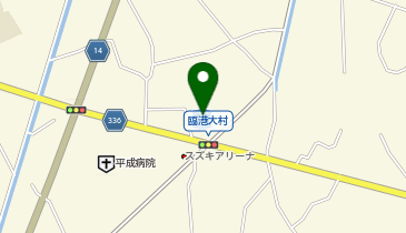 CHARGESPOT(チャージスポット)ローソン 八代大村東店の地図画像