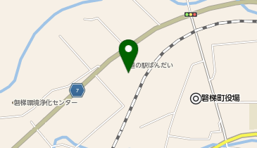 CHARGESPOT(チャージスポット)道の駅ばんだいの地図画像