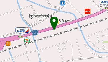 CHARGESPOT(チャージスポット)ポイント 遠賀川水巻店の地図画像