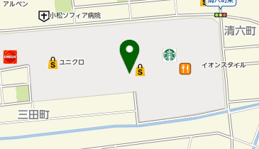 CHARGESPOT(チャージスポット)WEGO イオンモール新小松店の地図画像