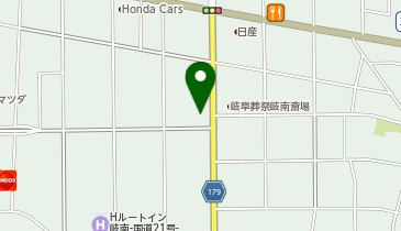 CHARGESPOT(チャージスポット)ファミリーマート 岐南町三宅店の地図画像