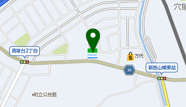 CHARGESPOT(チャージスポット)ファミリーマート 河合店の地図画像