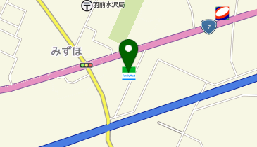 CHARGESPOT(チャージスポット)ファミリーマート 鶴岡水沢店の地図画像