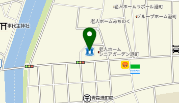 CHARGESPOT(チャージスポット)ローソン 青森港町店の地図画像
