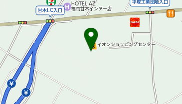 CHARGESPOT(チャージスポット)スペースタイム25 イオン甘木店の地図画像