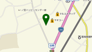 CHARGESPOT(チャージスポット)マルエドラッグ 富岡一ノ宮店の地図画像