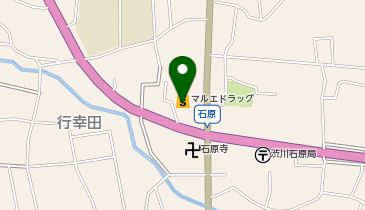 CHARGESPOT(チャージスポット)マルエドラッグ 渋川石原店の地図画像