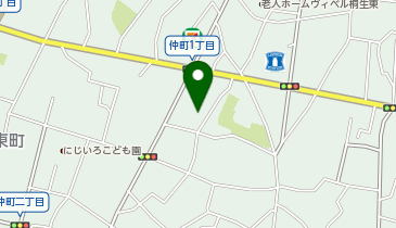 CHARGESPOT(チャージスポット)マルエドラッグ 桐生東店の地図画像