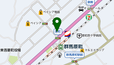 CHARGESPOT(チャージスポット)マルエドラッグ 東吾妻原町店の地図画像
