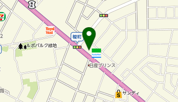 ChargeSPOT ファミリーマート 所沢榎町店の地図画像