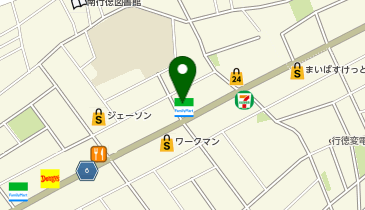 ChargeSPOT ファミリーマート 市川欠真間店の地図画像