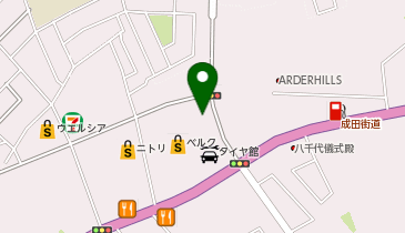 ChargeSPOT ファミリーマート 八千代緑ヶ丘駅南店の地図画像