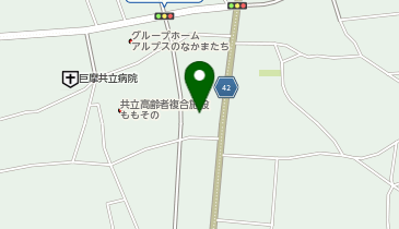 CHARGESPOT(チャージスポット)ローソン 南アルプス桃園北店の地図画像