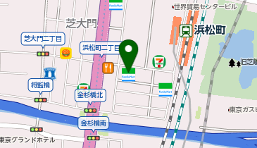 ChargeSPOT ファミリーマート 浜松町駅前店の地図画像