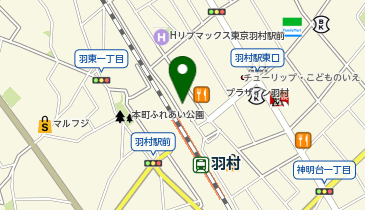 ChargeSPOT ファミリーマート 羽村駅東口店の地図画像