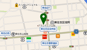 ChargeSPOT ファミリーマート 東住吉南田辺店の地図画像