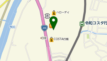 CHARGESPOT(チャージスポット)楽市楽座 行橋店の地図画像