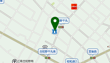 CHARGESPOT(チャージスポット)ローソン 江南古知野店の地図画像
