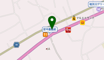 CHARGESPOT(チャージスポット)ローソン 安中原市店の地図画像