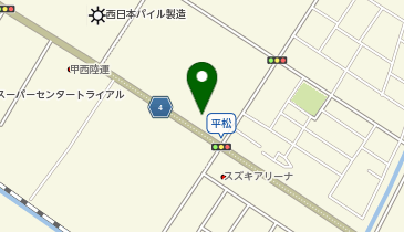 CHARGESPOT(チャージスポット)ローソン 甲西中央三丁目店の地図画像
