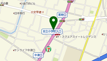 CHARGESPOT(チャージスポット)一麺亭 中津口店の地図画像