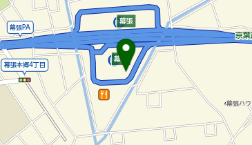 ChargeSPOT ファミリーマート Pasar幕張上り店の地図画像