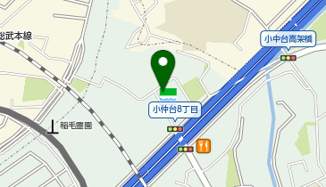 ChargeSPOT ファミリーマート 稲毛小中台町店の地図画像