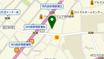 ChargeSPOT ファミリーマート 河内長野西之山町店の地図画像