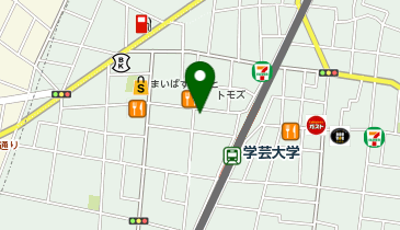 ChargeSPOT ファミリーマート 学芸大学駅西店の地図画像