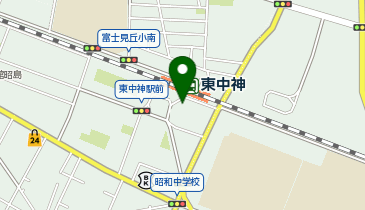 ChargeSPOT ファミリーマート 東中神駅前店の地図画像