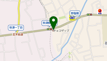 CHARGESPOT(チャージスポット)chocoZAP 秋津梅園の地図画像