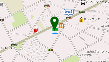 ChargeSPOT ファミリーマート 稲穂姫島通店の地図画像