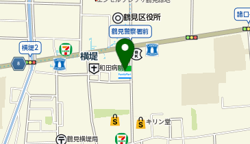 ChargeSPOT ファミリーマート 鶴見横堤三丁目店の地図画像