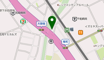 ChargeSPOT ファミリーマート 福町二丁目店の地図画像