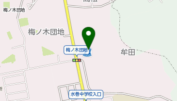 CHARGESPOT(チャージスポット)ローソン 水巻牟田店の地図画像