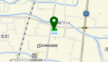 ChargeSPOT ファミリーマート 四條畷中野店の地図画像
