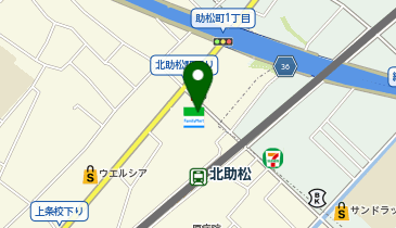 ChargeSPOT ファミリーマート 泉大津北助松店の地図画像