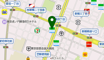 ChargeSPOT ファミリーマート 西新橋二丁目店の地図画像