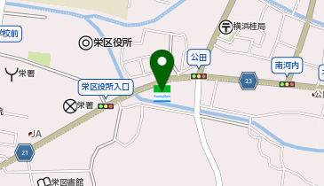 ChargeSPOT ファミリーマート 横浜公田町店の地図画像
