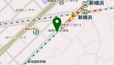 ChargeSPOT ファミリーマート 新横浜駅西店の地図画像