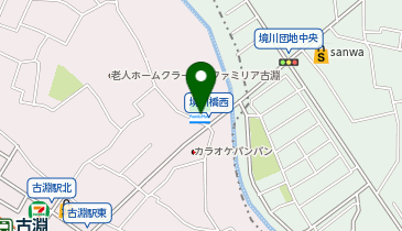 ChargeSPOT ファミリーマート 細谷古淵店の地図画像