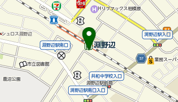 ChargeSPOT ファミリーマート 淵野辺駅南口店の地図画像