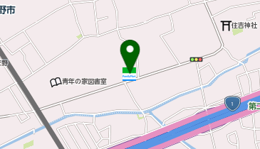 CHARGESPOT(チャージスポット)ファミリーマート 交野私部店の地図画像