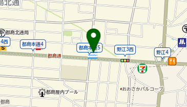 ChargeSPOT ファミリーマート 都島内代町店の地図画像