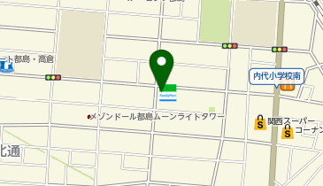 ChargeSPOT ファミリーマート 内代町二丁目店の地図画像
