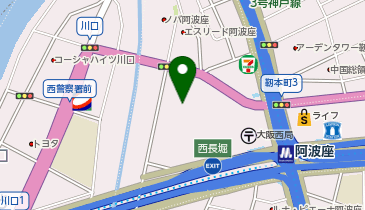 ChargeSPOT ファミリーマート 日本生命病院店の地図画像